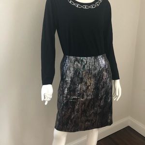 Skirt - metallic